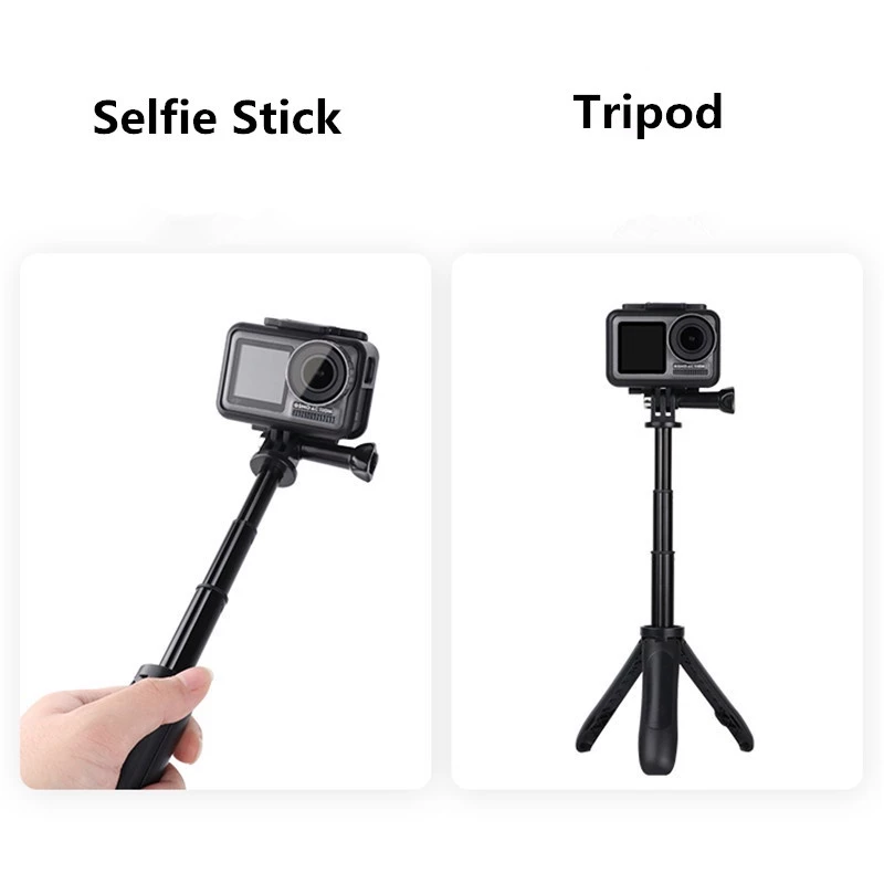 ขาตั้งกล้องเซลฟี่แบบยืดได้ สำหรับ GoPro Hero 11 10 9, DJI Osmo Action 3, Insta 360 X3 thumbnail 4