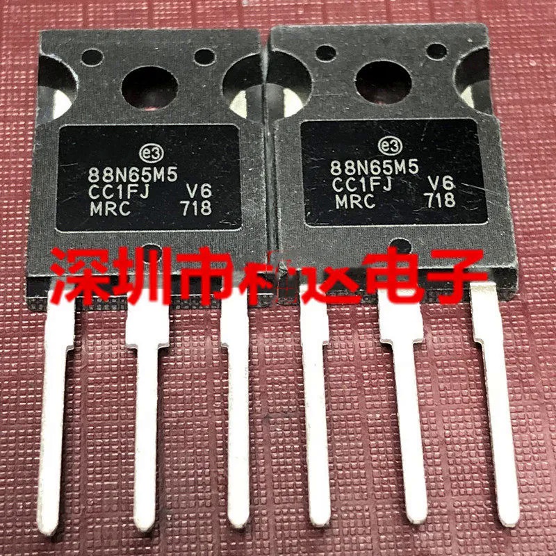 1PCS-5PCS STW88N65M5 TO247 88N65M5 TO-247 650V 88A MOS Field effect tube ยี่ห้อใหม่ MQNK