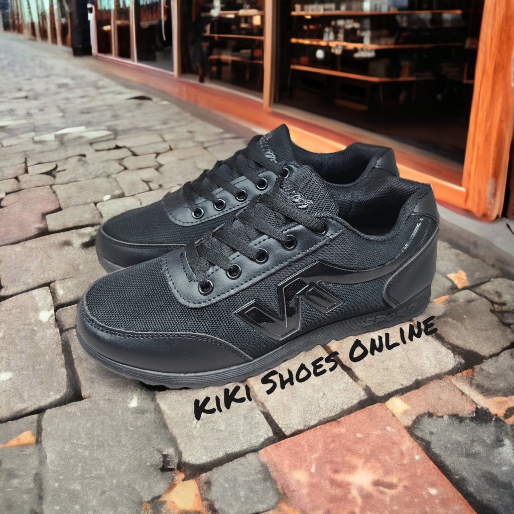 KiKi Shoes - รองเท้าผ้าใบ สีดำล้วน ผ้าใบผู้หญิง สวย สบาย ในทุกสถานการณ์ จะเที่ยวหรือทำงานก็ตอบโจทย์ Nข้าง รองเท้าแฟชั...