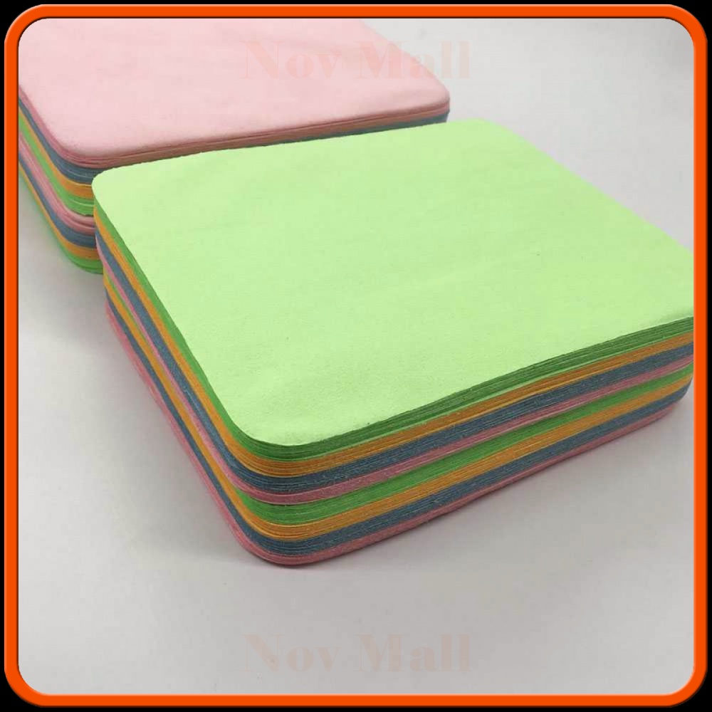 ผ้าทําความสะอาดแว่นตาไมโครไฟเบอร์ 10 ชิ้น -GL605