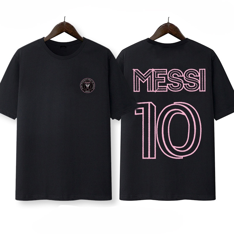 ❤️ Messi 2023 เสื้อยืด Inter Miami FC เด็กผู้ใหญ่ Tee ชุดใหม่ GOAT ฟุตบอลฟุตบอล เสื้อยืดลำลอง💖