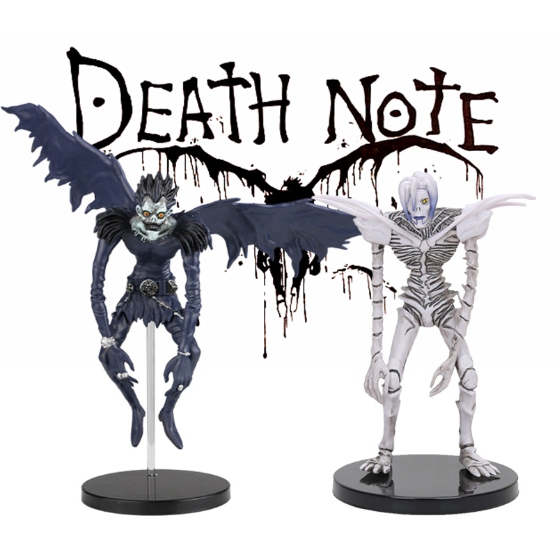 โมเดลฟิกเกอร์ PVC อนิเมะ Death Note Ryuuku Ryuk Rem ขนาด 18 ซม. เหมาะกับของขวัญฮาโลวีน ของเล่นสําหรับเด็ก และผู้ใหญ่