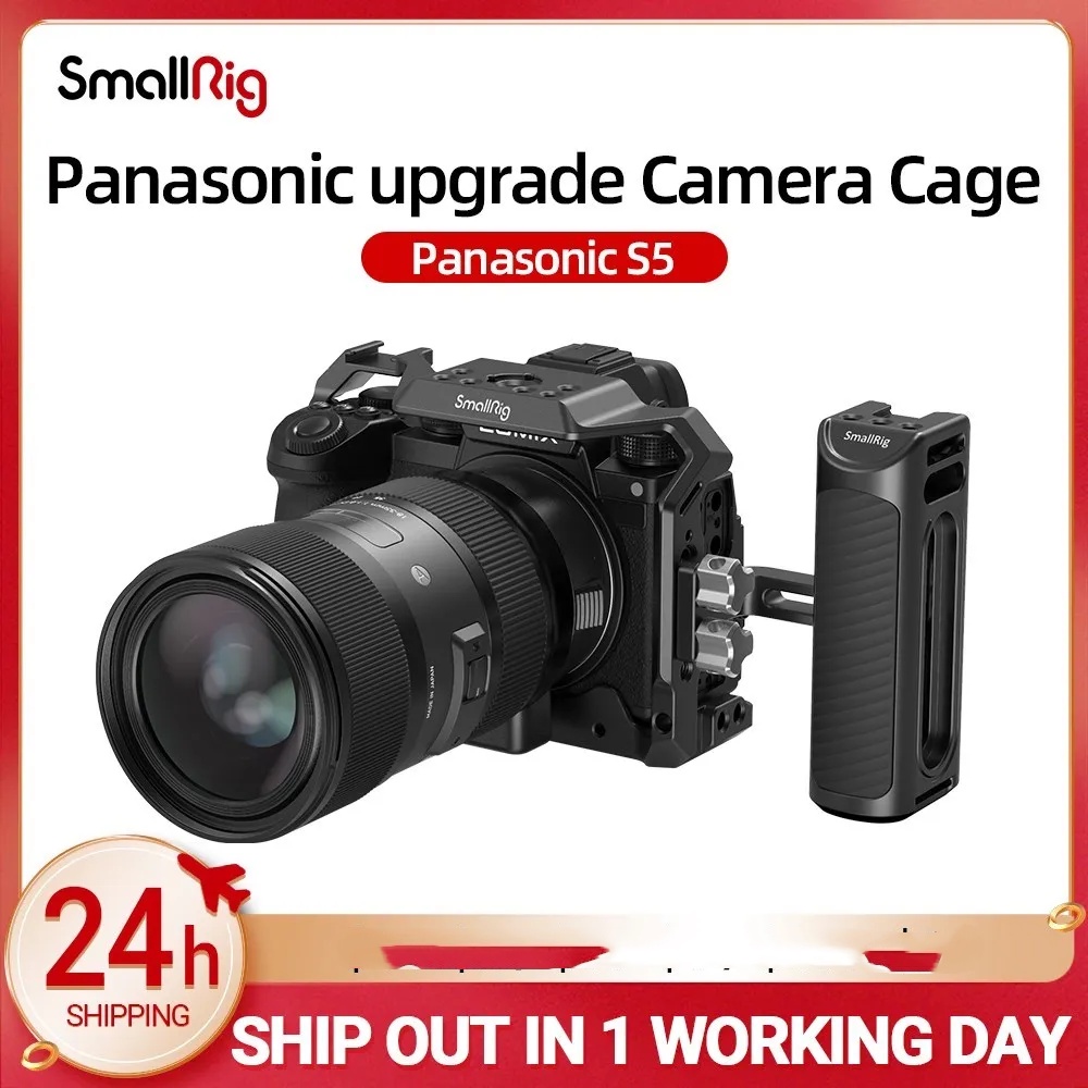 SmallRig กล้องกรงฟิล์มวิดีโอภาพยนตร์ทํา Stabilizer 1/4 สกรูรองเท้าเย็น Mount Dslr กล้อง Rig สําหรับ 