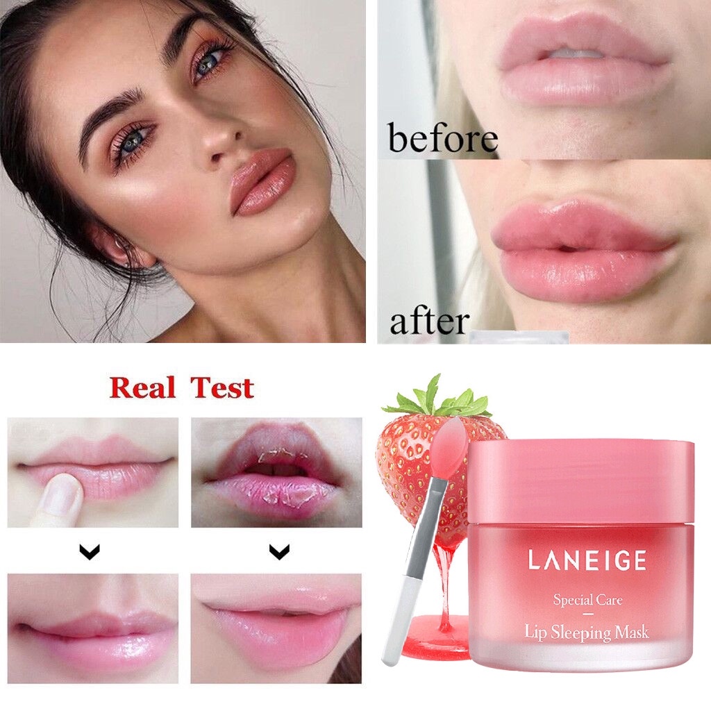 LANEIGE ลิปมาส์ก สำหรับบำรุงริมฝีปาก กันน้ำ ติดทนนาน ให้ความชุ่มชื้น Bestsiing