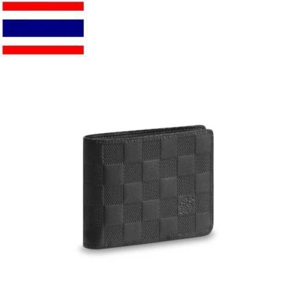 Lv Bag กระเป๋า Louis Vuitton Winter Men Wallet Portefeuille Multiple N63124 Jvqo EGRY