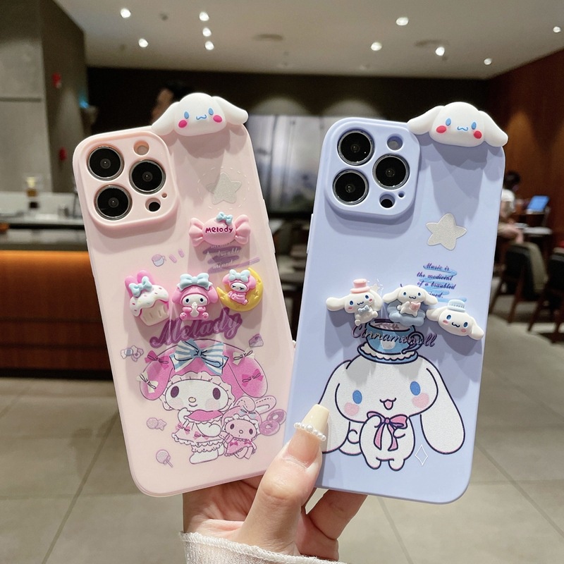 ตุ๊กตาการ์ตูน Cinnamoroll Melody เคสโทรศัพท์สําหรับ VIVO V70 Y05 Y31D Y21D Y04 Y39 Y29 Y19s Y28 Y18 
