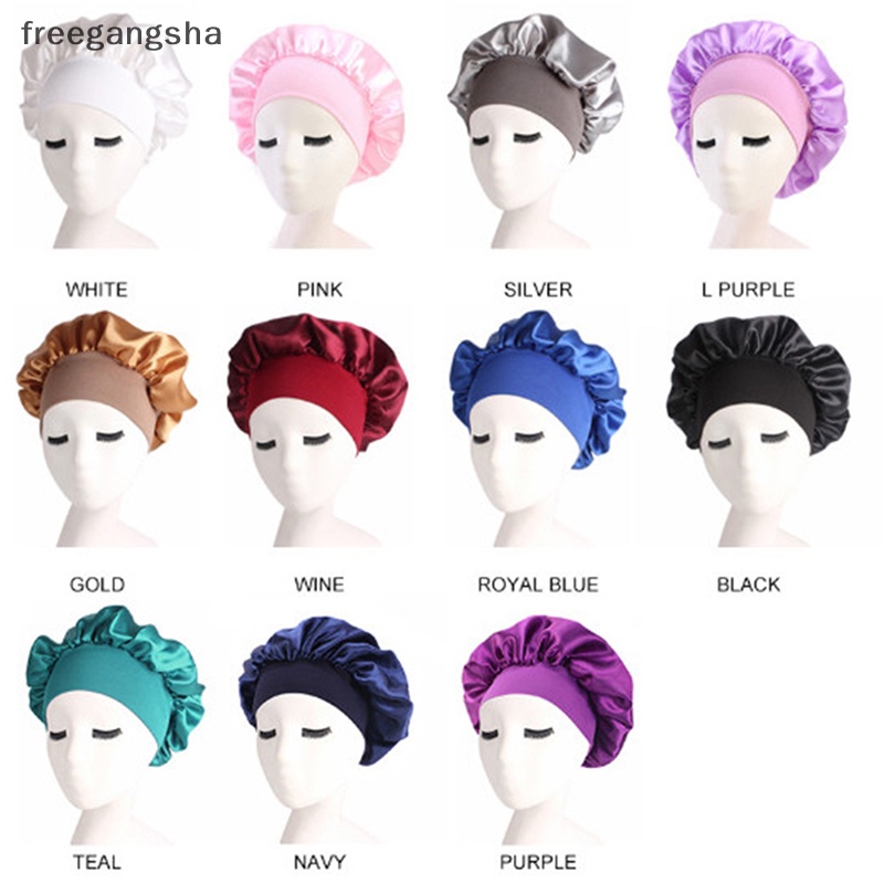 [FREG] หมวกคลุมผม สีพื้น สําหรับอาบน้ํา FDH