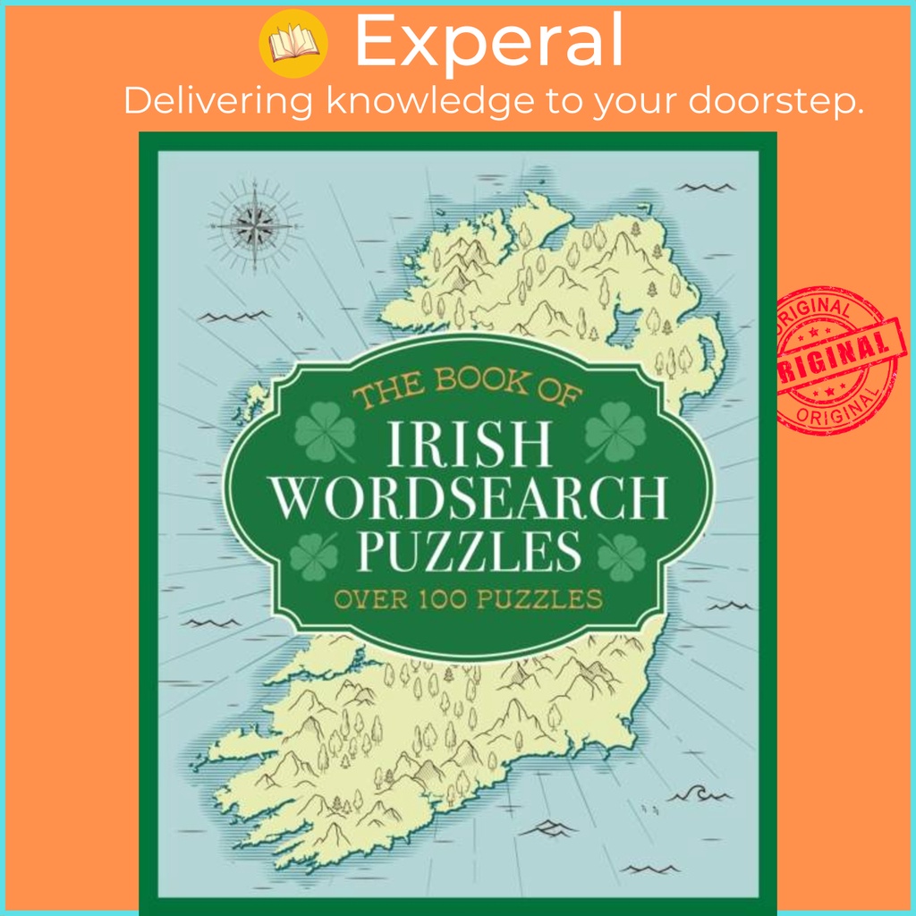 The Book of Irish Wordsearch Puzzles - Over 100 Puzzles โดย Eric Saunders (ฉบับสหราชอาณาจักรปกอ่อน)