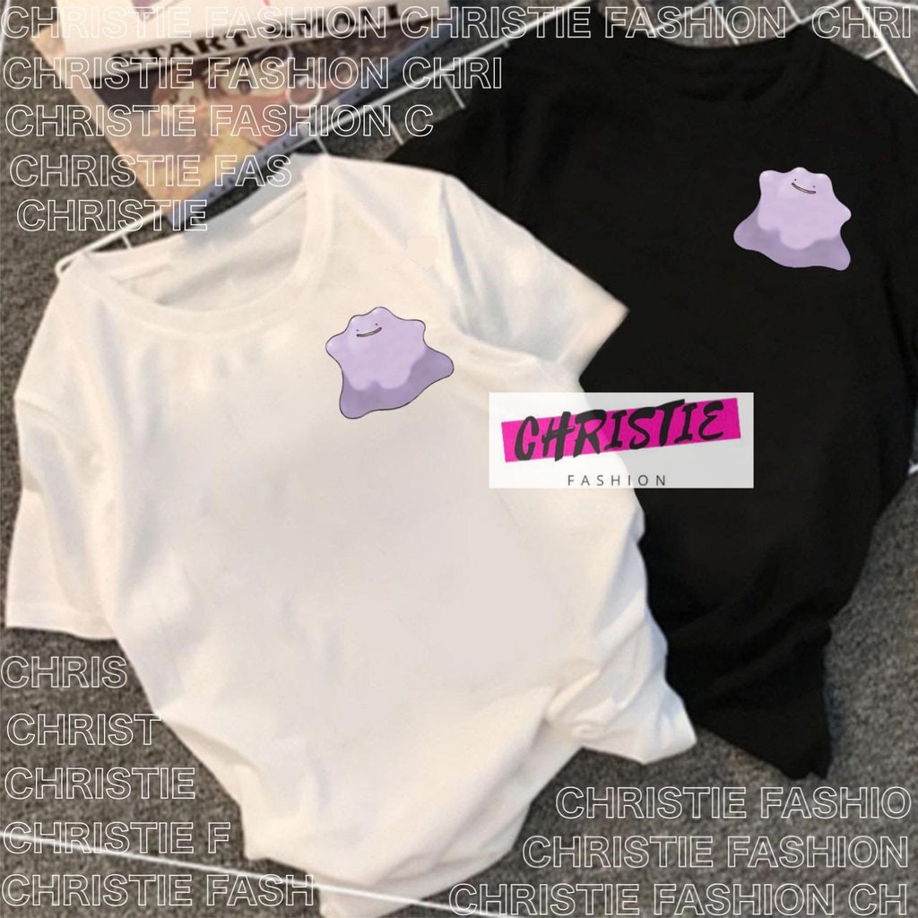 สีขาว a Ditto POKEMON T-SHIRT HWANG IN YEOP S-XXL 13 Colors / T-SHIRT TRUE BEAUTY HAN SEOJUN MAETAMO