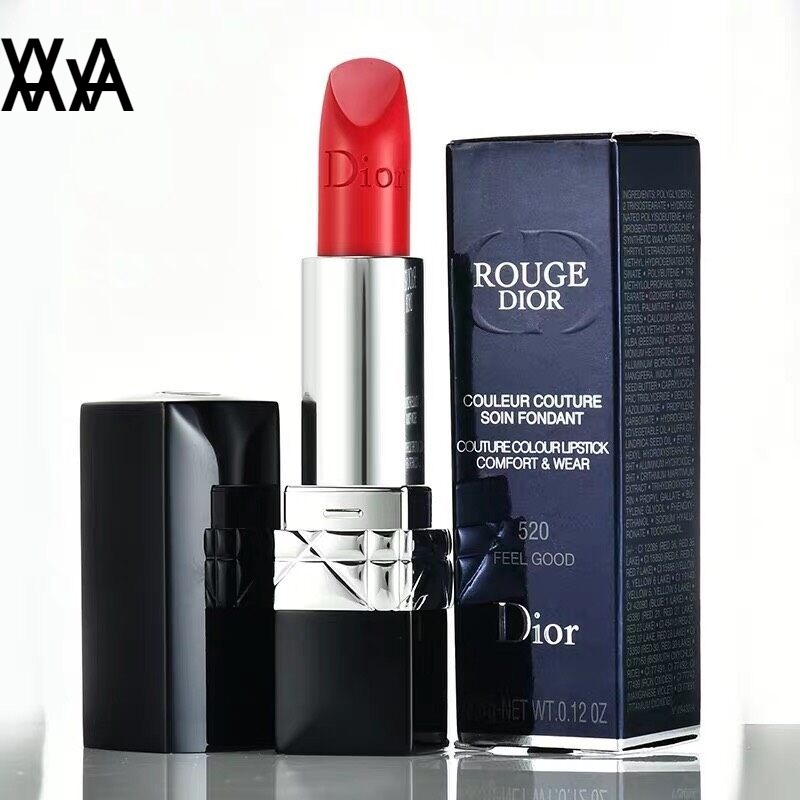 ลิปสติก Diro, 999 Matte Lipstick ลิปสติกหญิงแท้สีแดง, รุ่นคลาสสิก Dior #999#888 3.5 g สีแดงรุ่นคลาสสิค