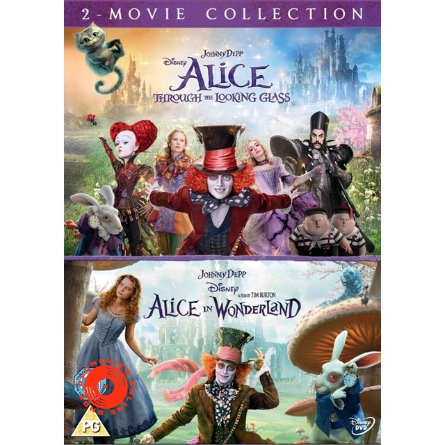 DVD Alice In Wonderland อลิซ ในแดนมหัศจรรย์ 2 ภาค DVD Master เสียงไทย (เสียง ไทย/อังกฤษ ซับ ไทย/อังก