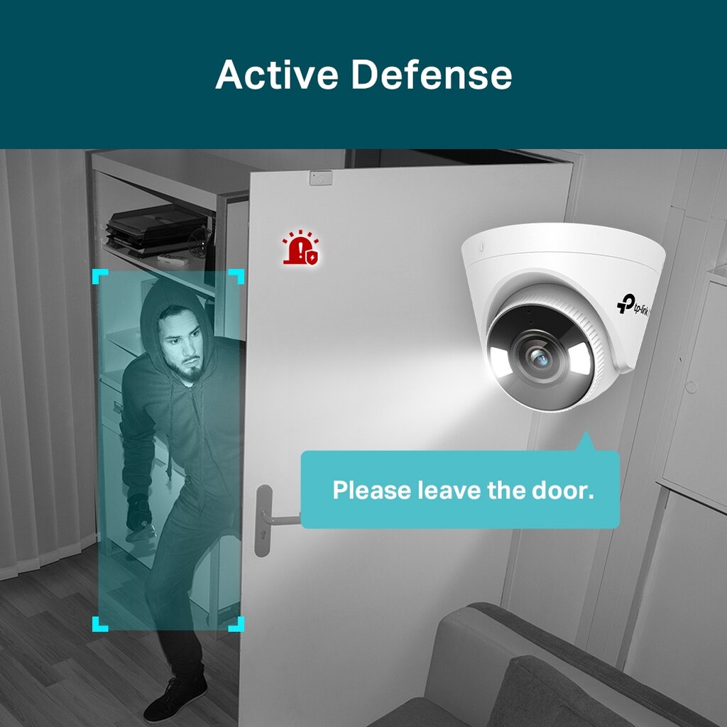 (มีส่งด่วน)   VIGI C450 2.8MM 5MP FULL-COLOR TURRET NETWORK CAMERA รับประกัน 3ปี - รูปที่ 3