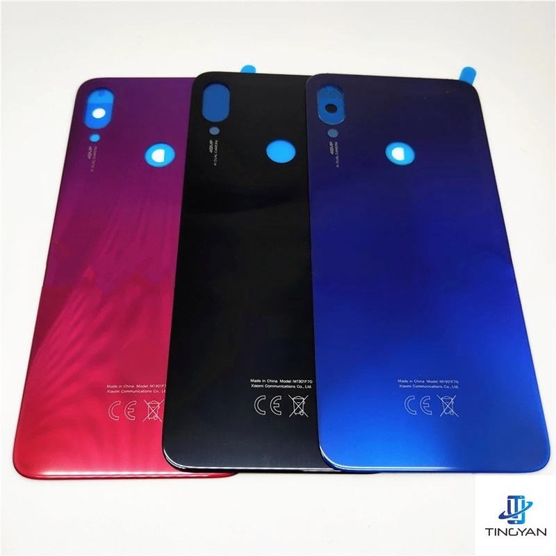 ของแท้ เคสแบตเตอรี่ กระจก ด้านหลัง 3D แบบเปลี่ยน สําหรับ Xiaomi Redmi Note 7 Redmi Note 7 Note7 Pro