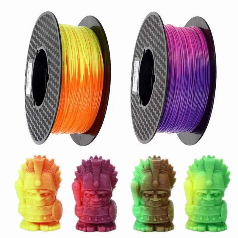3D Printer FIlament PLA Color Changing Material Temperature Sensitive Wire Thermal 1.75mm 1kg/500g/2