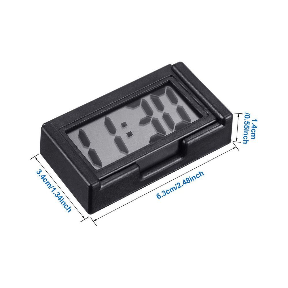 Winte Mini Clock, Creative Simple Quiet Desktop Clock, เด ็ กนาฬิกาดิจิตอลที ่ ทนทานนาฬิกาอิเล ็ กทรอนิกส ์ นาฬิการถยนต ์ ราคา ถูกที่สุด ดีลบีเคเค แกลเลอรีภาพที่ 2