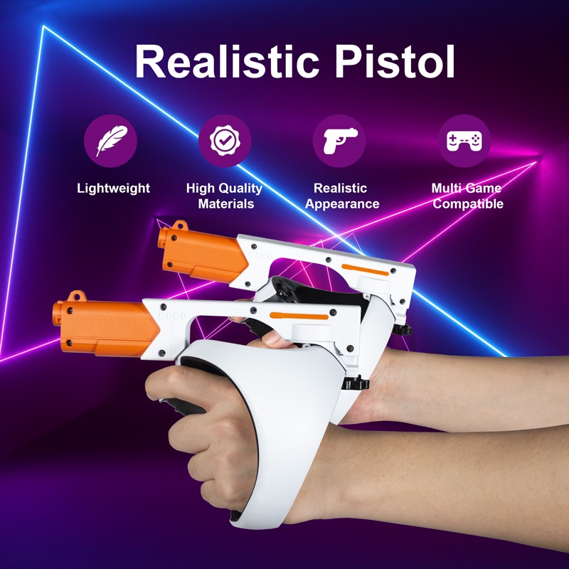 สําหรับ PSVR2 VR ชุดหูฟัง Gaming Gunstock Holder ขาตั้งยิงแม่เหล็กแบบปรับได้