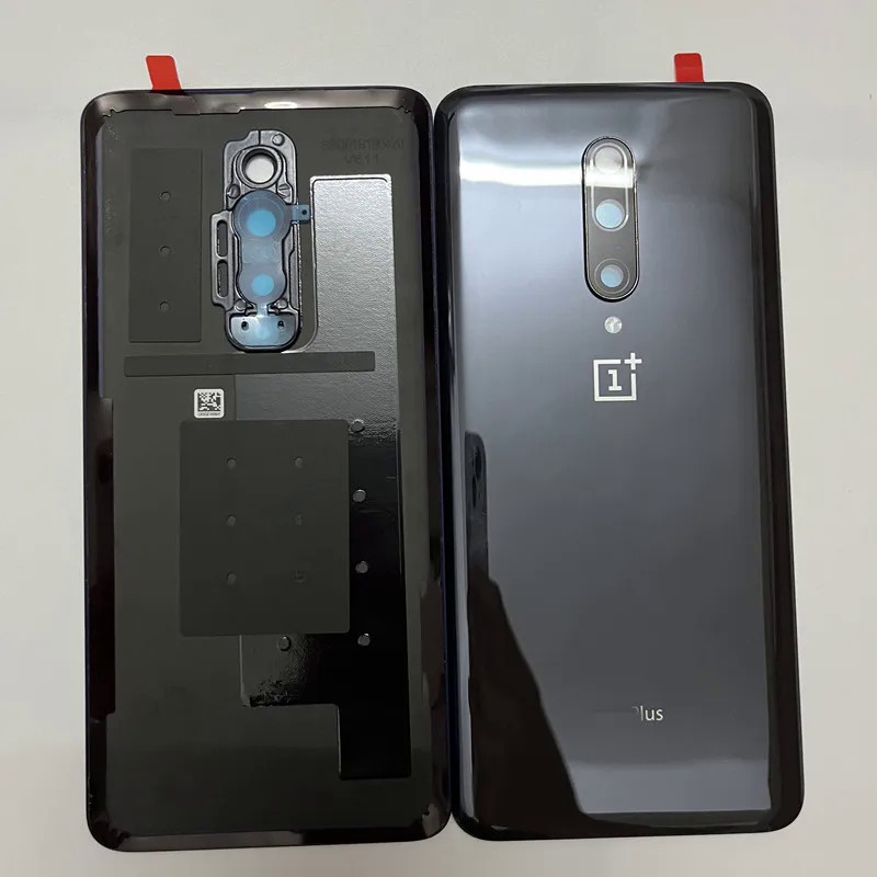 ฝาครอบด้านหลัง พร้อมเลนส์กล้อง และกาว สําหรับ Oneplus 7 Pro - รูปที่ 3