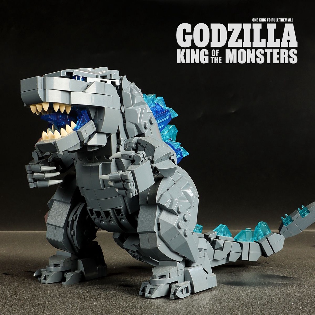 【พร้อมส่ง】ก็อตซิลล่า ใหม่ บล็อกตัวต่อเลโก้ Godzilla vs King Kong ของเล่น ของขวัญวันเกิด สําหรับเด็ก