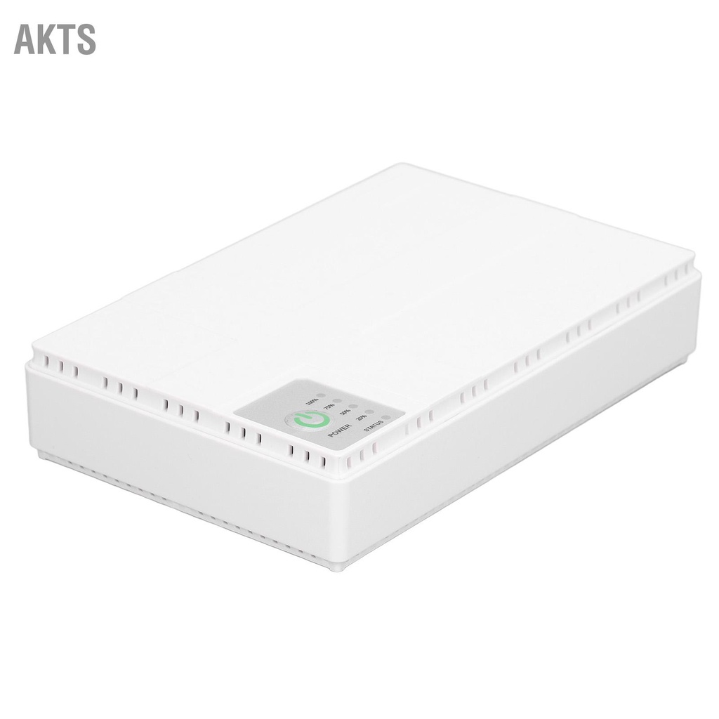 AKTS Mini UPS 8800mAh 5V 9V 12V USB เอาต์พุต Uninterruptible Power Supply แบตเตอรี่สำรองสำหรับกล้องโมเด็ม Router 85-265V