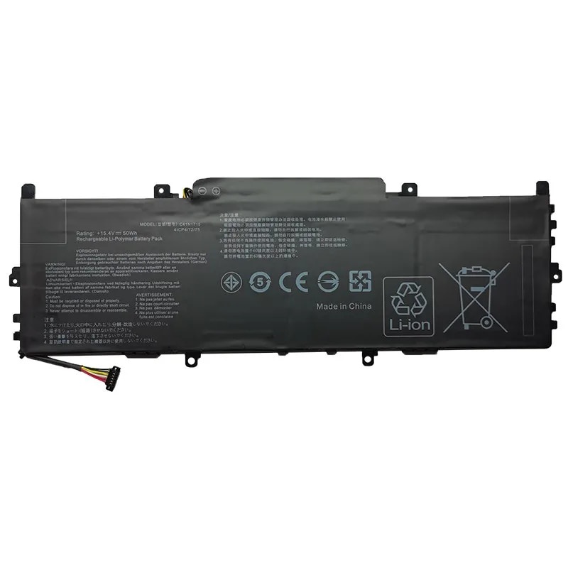 C41N1715 Laptop Battery for ASUS UX331FN UX331UA-1B UX331UN UX331UN-1E U3100UN 0B200-02760000
