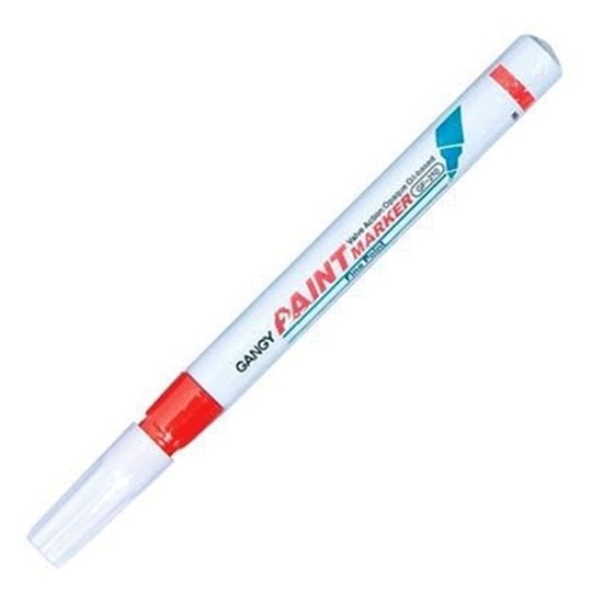 ปากกาเพ้นท์ เกนจี้ GF-250 1.2มม. สีแดง(gangy paint marker)