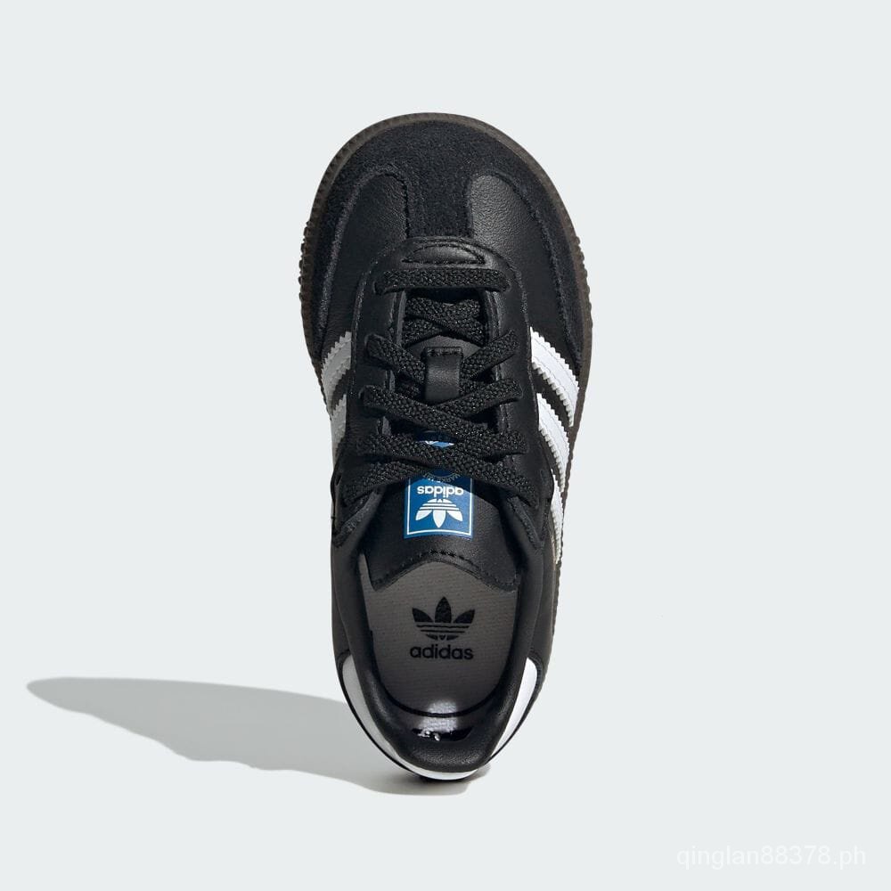 Adidas SAMBA OG KIDS Core ผ้าใบสีดำ ORIGINALS เด็ก/เด็ก MINI ME IE3680 รองเท้า new