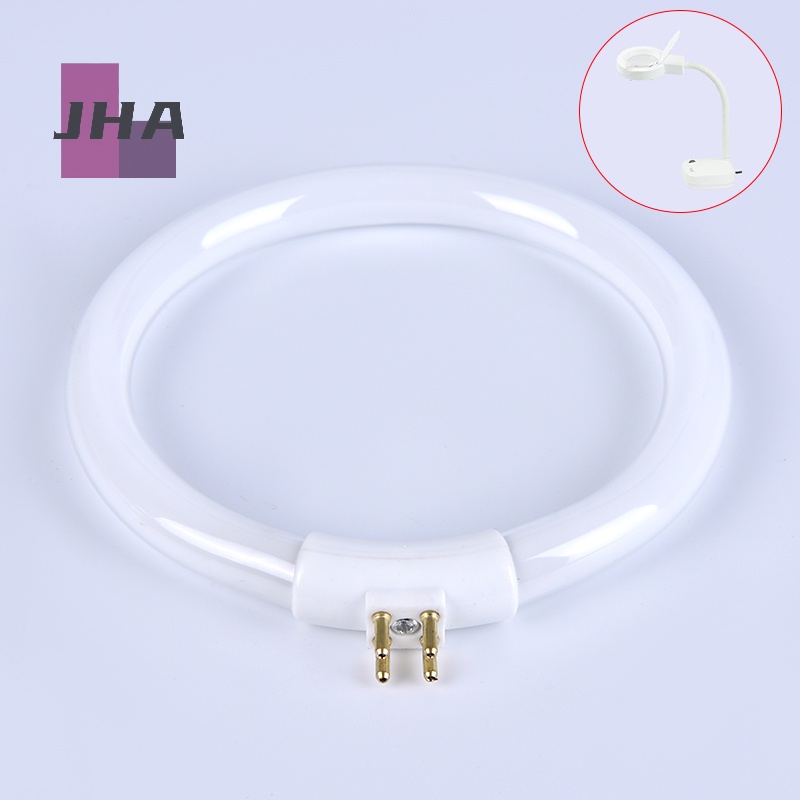 [JHA] ใหม่ หลอดไฟวงแหวน ทรงกลม เรืองแสง 11W T4 4 Pins