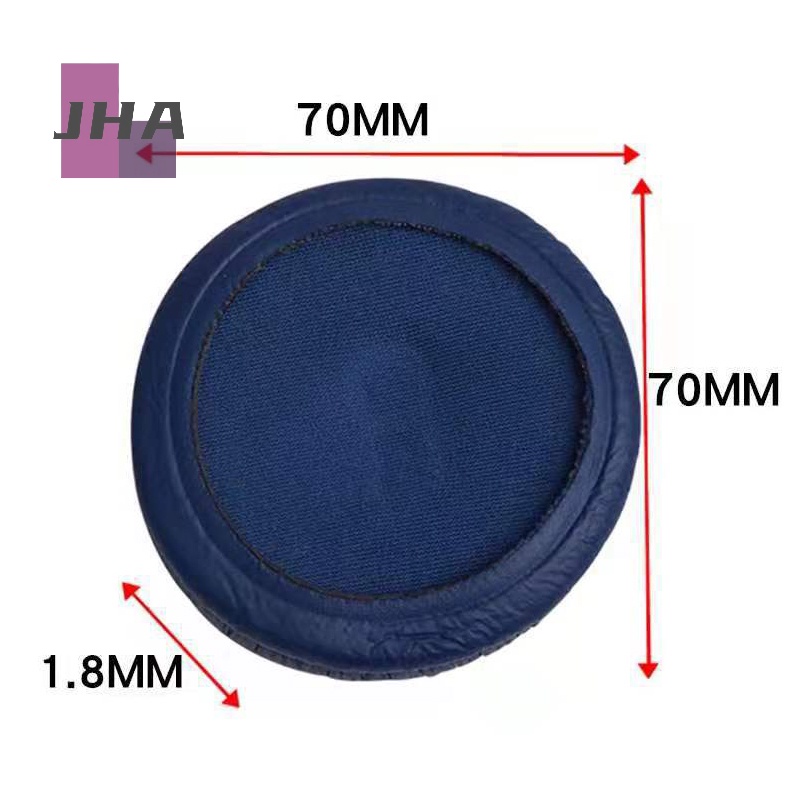 [JHA] แผ่นครอบหูฟัง 70 มม. แบบเปลี่ยน สําหรับ JBL Tune 600 T500BT T450 1 คู่