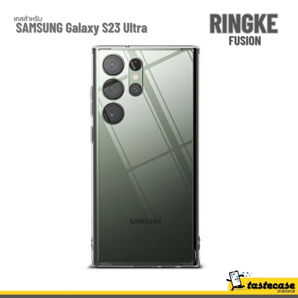 Ringke Fusion เคสสำหรับ Samsung Galaxy S23 Ultra - Clear