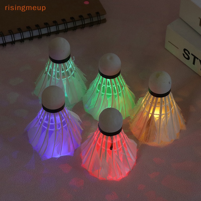 [risingmeup] ลูกแบดมินตัน มีไฟ LED 2024 1 ชิ้น