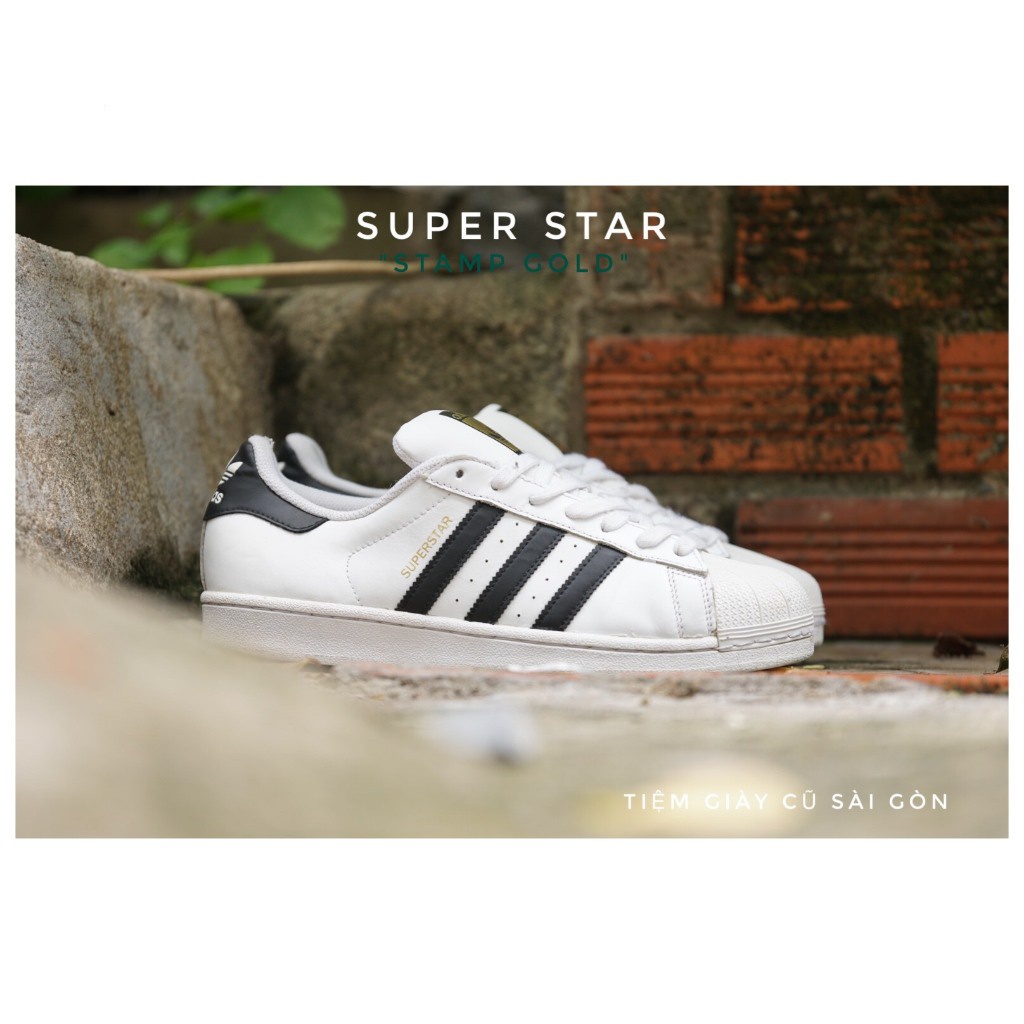 [2hand] Adidas Superstar og vintage white c77124 original old shoes แฟชั่น