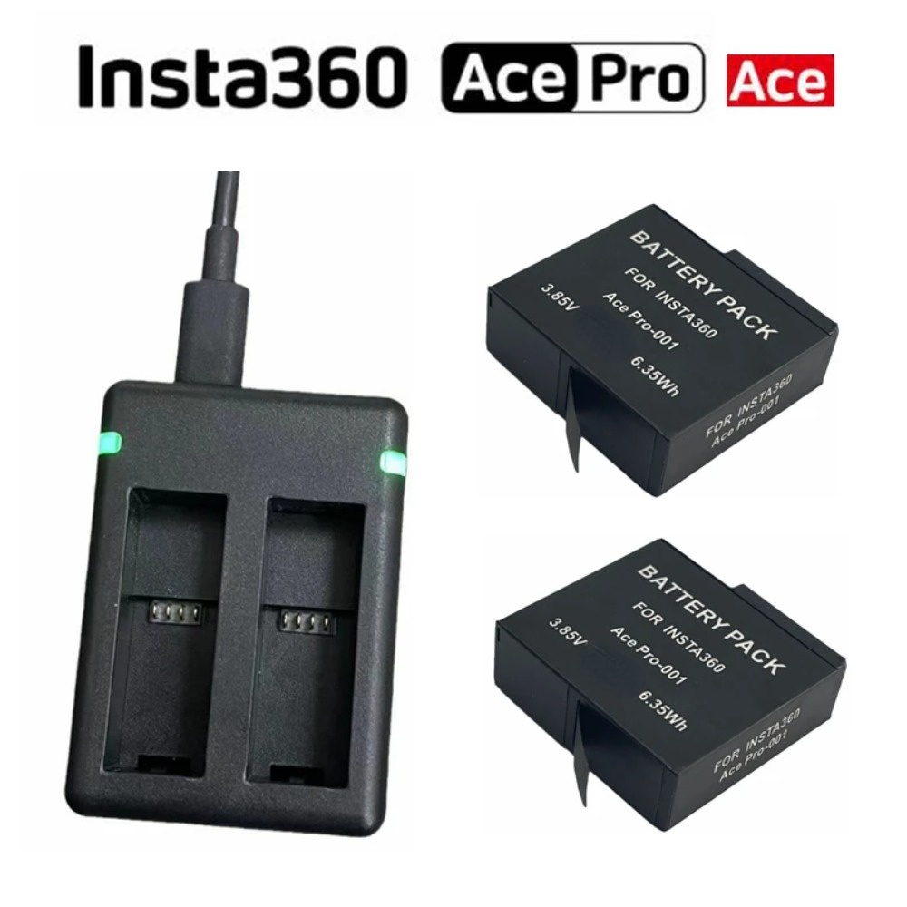 สําหรับ Insta360 Ace แบตเตอรี่สําหรับ Insta360 Ace Pro ชาร์จกรณี Ace & Ace Pro อุปกรณ์เสริม