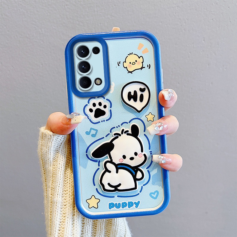 เคส Oppo RENO 5 RENO 6 5G 4G ของเล่นตุ๊กตาน่ารัก กรณีโทรศัพท์มือถือ BB - รูปที่ 4