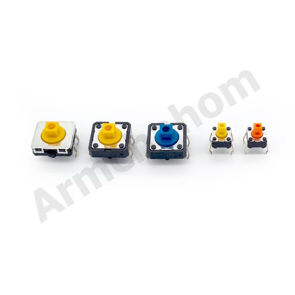 ปุ่มกดแผงวงจรเครื่องชงกาแฟ OMRON 12x12และ6x6