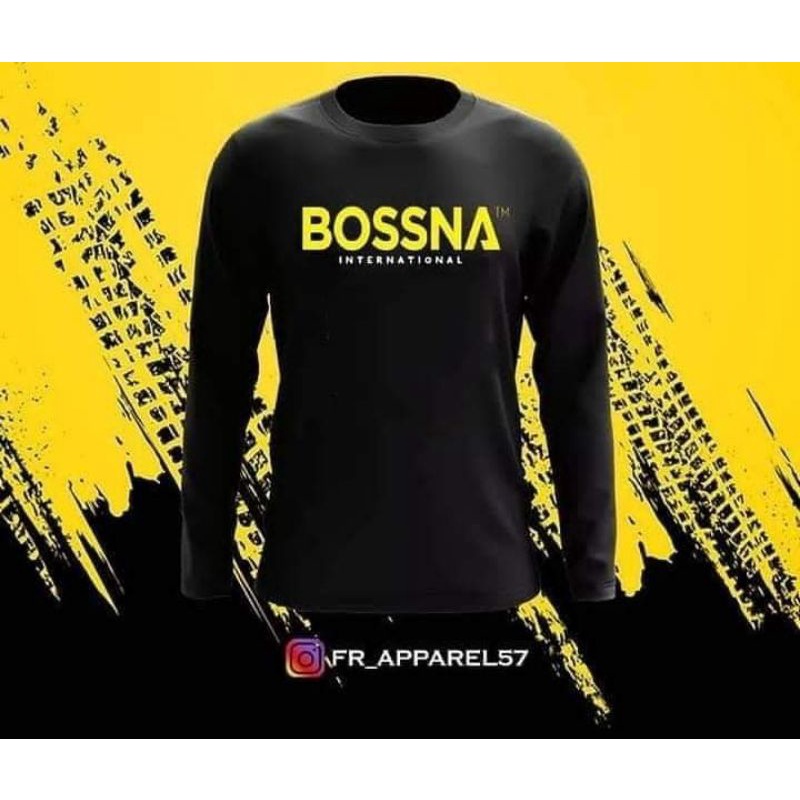 Bossna V2 Longsleeve / Bossna V2 Shortleeve Jersy T-Shirt (เสื้อยืดไมโครไฟเบอร์) เสื้อยืดกลางแจ้ง เสื้อไมโครไฟเบอร์ 100%