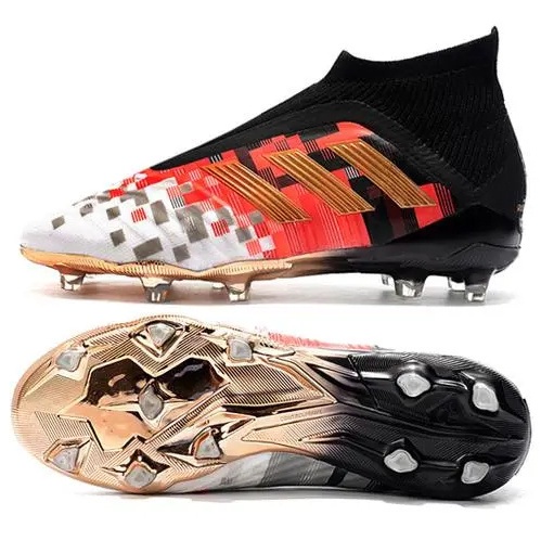 Adidas Predator 18+x Pogba FG Soccer Shoes Football Shoes Kasut Bola Sepak foot กีฬาสบาย ๆ