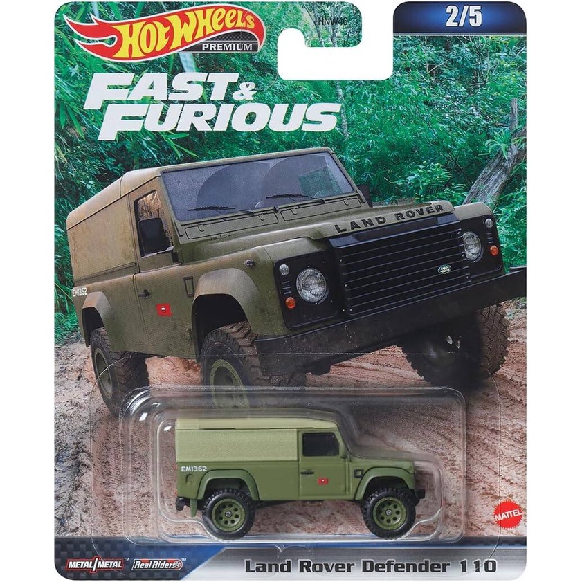 Hot Wheels Premium Fast and Furious Land Rover Defender 110 HKD26