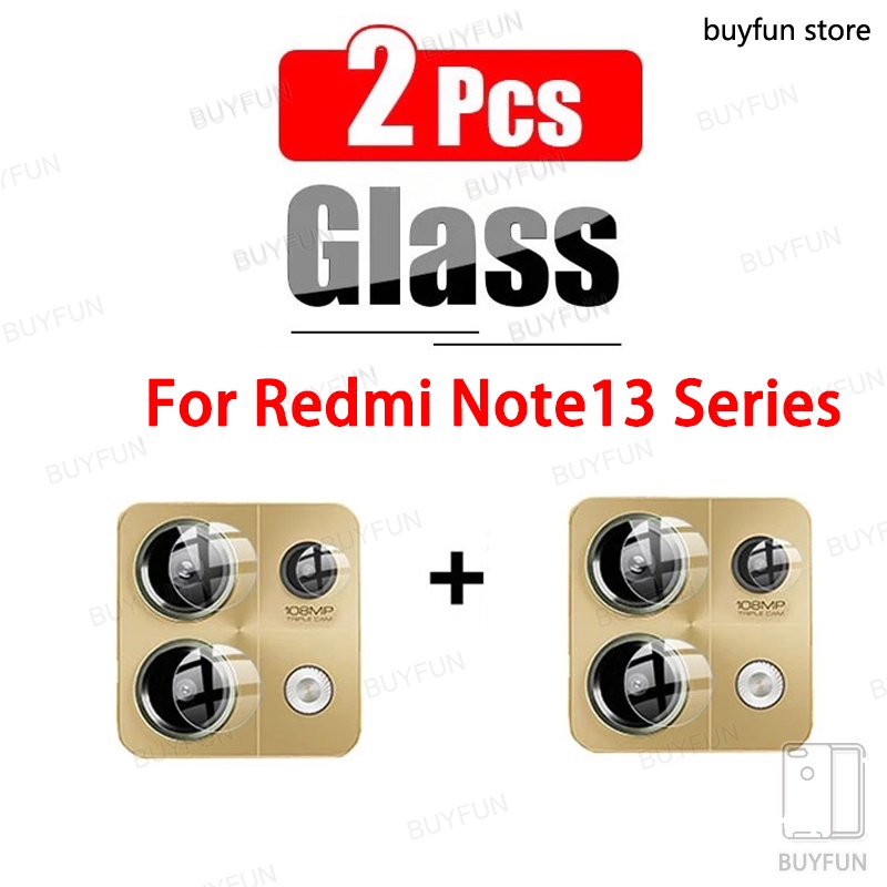 2SLL Camera Lens Protector For Xiaomi Redmi Note 13 Pro Plus 4G 5G 13R Soft Film Tempered Glass (2 Pieces )