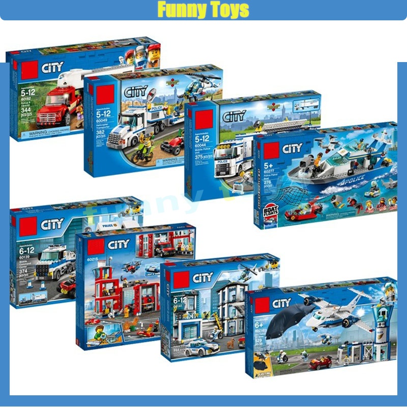 ของเล่นตัวต่อ City series 60182 60049 60044 เสริมการศึกษา สําหรับเด็ก ผู้ใหญ่ เด็กผู้ชาย และเด็กผู้หญิง
