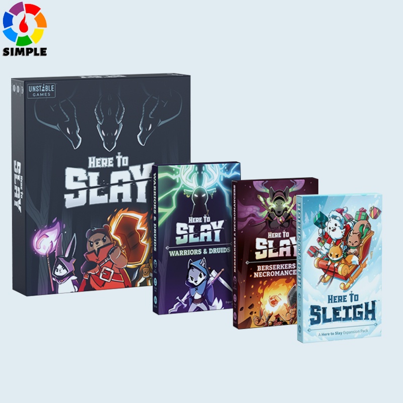 ฐานเกมส์ Here To Slay และ Bundle ขยาย