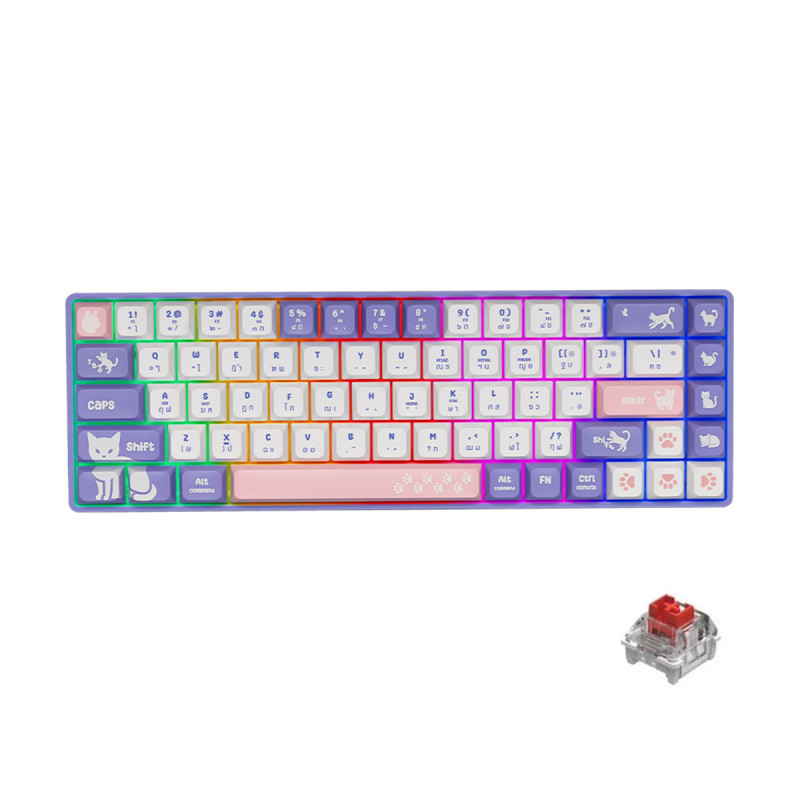 iHAVECPU KEYBOARD คีย์อร์ด NUBWO NK50 EN/TH