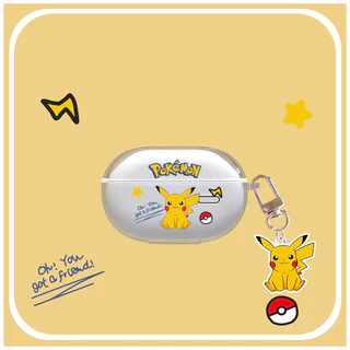 Stock Ready Cartoon Soft Transparent หูฟังสําหรับ SoundPeats PearlClip/PearlClip Pro/CC/CC Pro พร้อมตะขอ