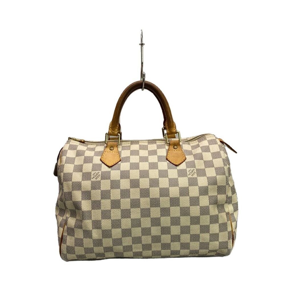 Louis Vuitton กระเป๋าถือ Damier Azure Speedy 30 -- Wht N41533 ส่งตรงจากญี่ปุ่น มือสอง
