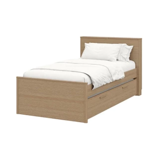 Koncept Furniture เตียงสองชั้น 3.5 ฟุต รุ่น TOMO สีไม้อ่อน (120x220x102 ซม.) แบรนด์ KONCEPT FURNITURE