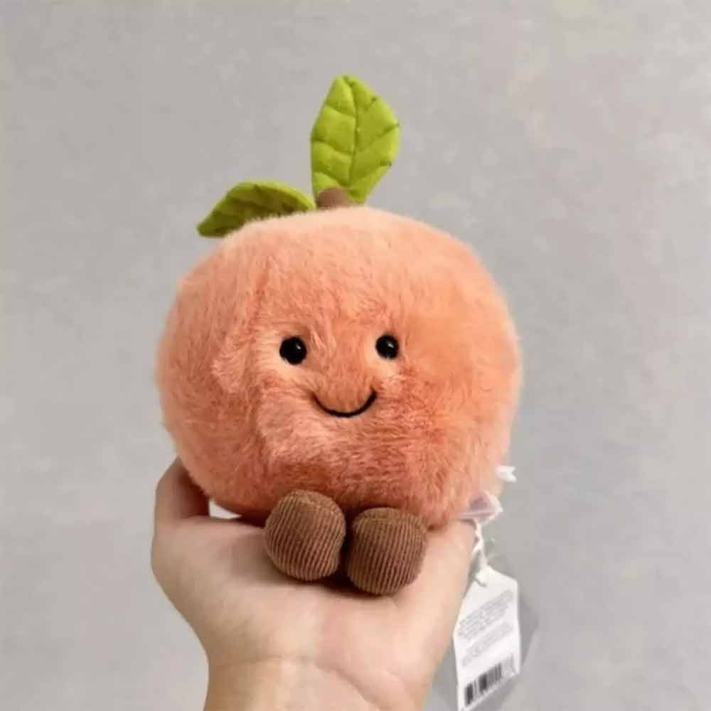 Creative Fruit Plush Toy Fun peach plush toy cute plush fruit toy