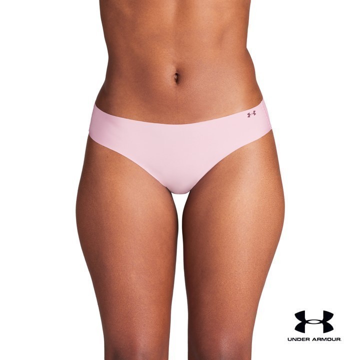 Under Armour Women's UA Pure Stretch 3-Pack No Show Bikini