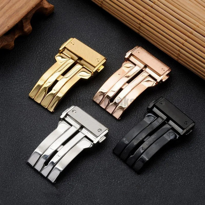 19x25 มม.สายนาฬิกาซิลิโคนสําหรับ Hublot Big Bang Classic Fusion Strap Soft Stripe สร้อยข้อมือยาง 22 มม.หัวเข็มขัดพับ