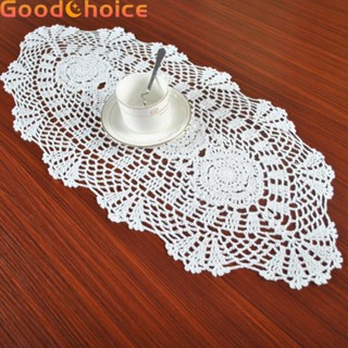 Table Runner Countryside 30x70cm Hollow-out Handicraft Vintage Oval Table