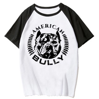 เสื้อยืด พิมพ์ลายอนิเมะ American Bully y2k y2k สไตล์ฮาราจูกุ สําหรับผู้หญิง