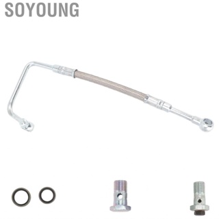 Soyoung Fuel Supply Line Tube with Seals Bolts High Strength Efficient for Cummins 6B 5.9L